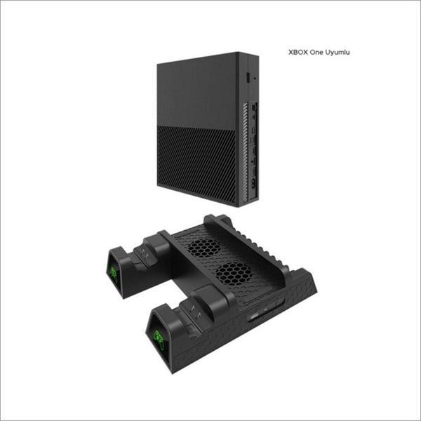 WOTOBE Xbox One X/S Uyumlu Çok Amaçlı Şarj Istasyonu Soğutucu Stand - Image 1