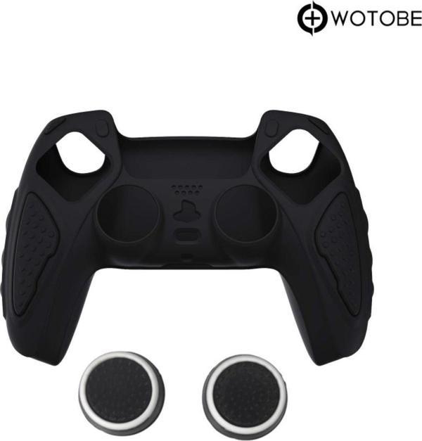 WOTOBE Playstation 5 Dualsense Oyun Kolu Silikon Koruyucu Kılıf Ve Analog Koruyucu - Image 1