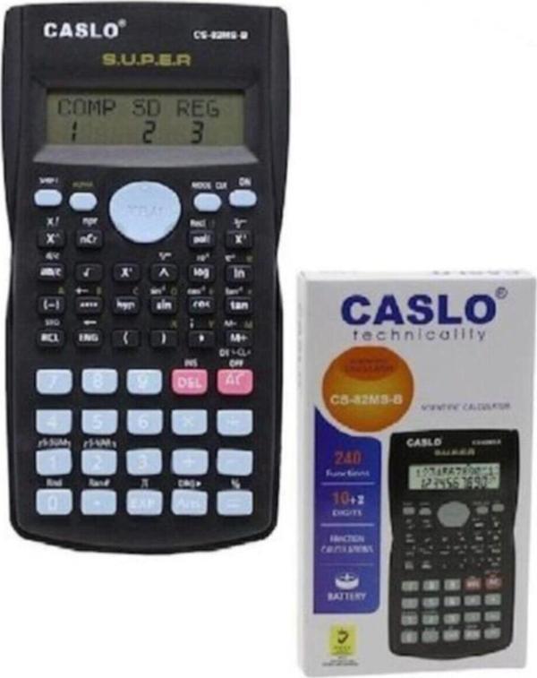 Caslo Keenly 82ms Bilimsel Hesap Makinesi 12 Haneli 240 Fonksiyonlu F.h Öğrencı Sınav Okul Hesap Makinesi - Image 1