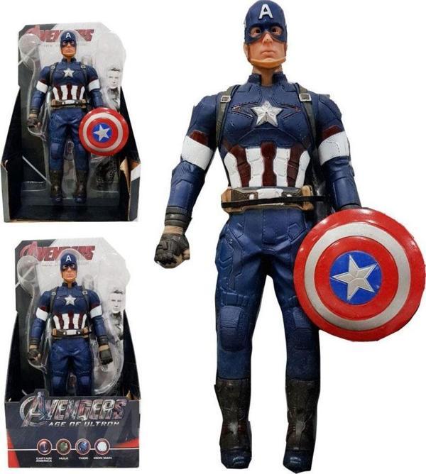 Oyuncak Store Avengers Marvel Kaptan Amerika Kalkanlı Figür 32 Cm - Image 1