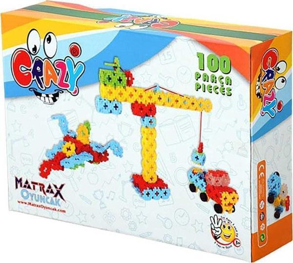Akçiçek Oyuncak Eğitici İp Cray 100 Parça - Image 1