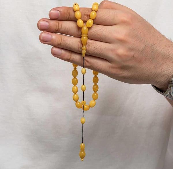 Sıkma Kehribar Tesbih - Image 1