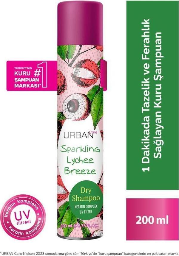 Dry Shampoo Sparkling Lychee Breeze 200 ML - Image 1