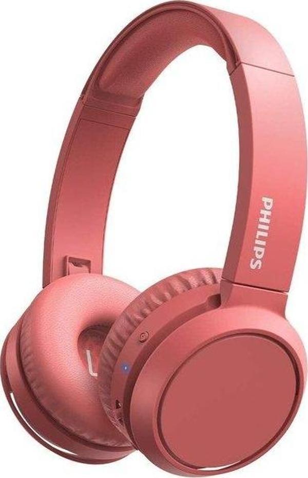 Philips TAH4205RD Kablosuz Kulak Üstü Kulaklık (Mikrofonlu) Kırmızı - 29 saat - Image 1