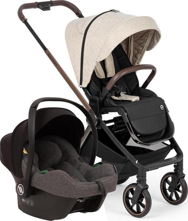 Bagi Easyfold 5 Grey Cosmo Travel Sistem Bebek Arabası Beige - Image 1