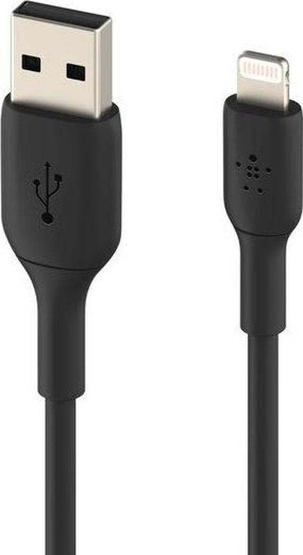 Belkin Lightning Şarj Kablo 2m Siyah - Image 1