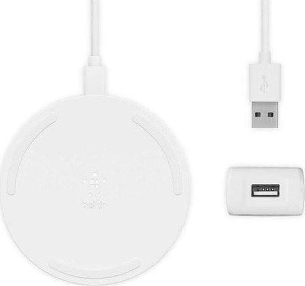 Belkin 10W Kablosuz Şarj Cihazı-Beyaz - Image 1