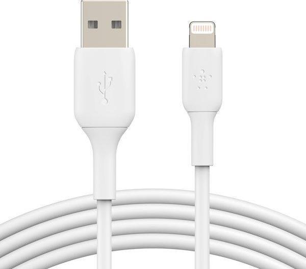 BELKIN CAA001BT1MWH Lightning Şarj Kablosu 1M Beyaz - Image 1