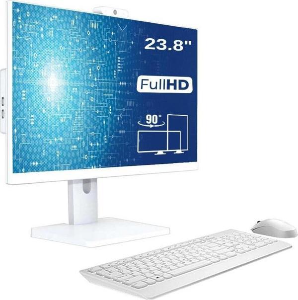 Xaser Xsr685 i7 4770 8GB Ram 128GB SSD 23.8" Webcam + Wifi Pivot All In One Bilgisayar - Image 1