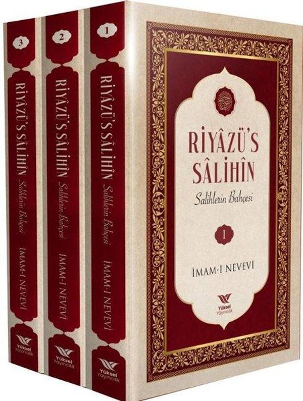 Riyazü's Salihin Seti - 3 Kitap Takım - Yüksel Yayıncılık - Image 1