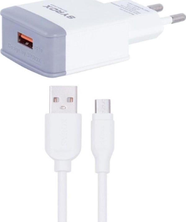 Xiaomi Redmi 9C Uyumlu Mikro Usb Girişli 3.0 Amper Adaptör+kablo Şarj Aleti -q30 - Image 1