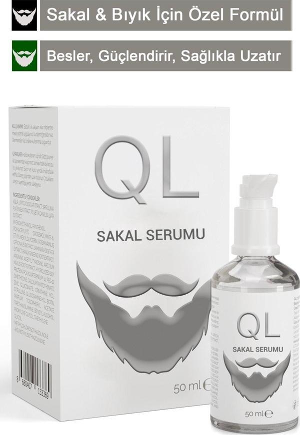 Quality Life QL Sakal Serumu Premium Serisi - Dolgunlaştırıcı Canlandırıcı - Baştan Çıkarıcı Kalite - Image 1