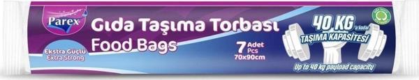 Parex Gıda Tasıma Torbası 7'Lı Paket - Image 1