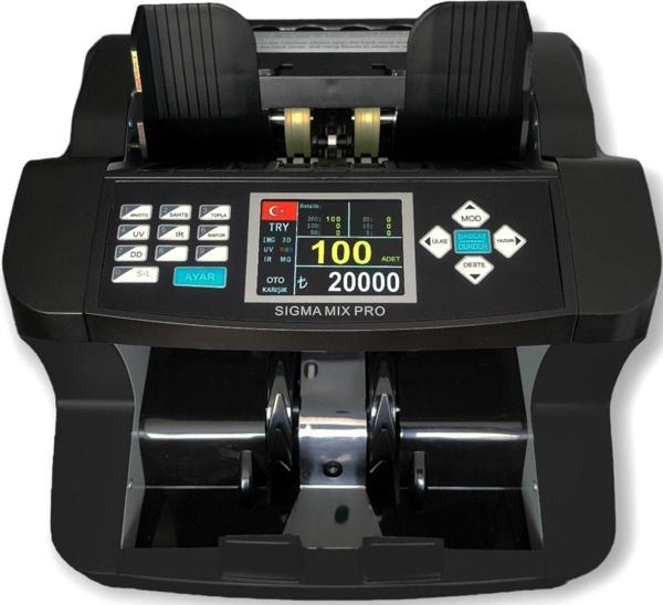 Sigma Black Mix Pro Tl,,, Karışık Sayım Özellikli Para Sayma Makinesi - Image 1