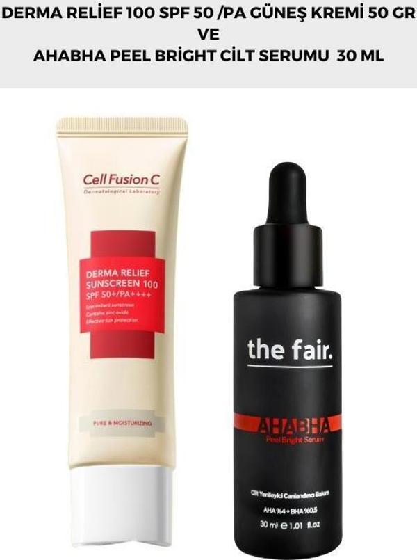 the fair. Multi Vitamin Jel Tonik 100 ml ve AHABHA Peel Bright Cilt Serumu 30 ml - Image 1
