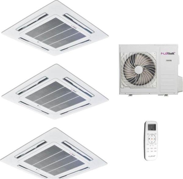 Fujiplus A++ Inverter Multi Kaset Tipi Klima 3X12 Iç + 28000 Btu Dış Ünite - Image 1