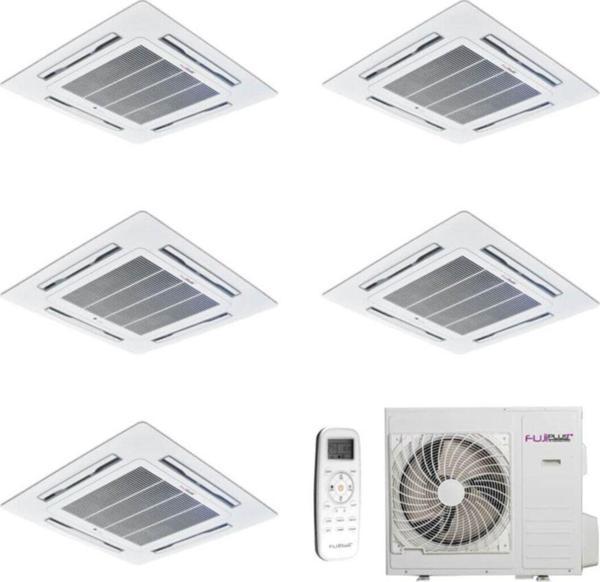 Fujiplus A++ Inverter Multi Kaset Tipi Klima 5X12 Iç + 42000 Btu Dış Ünite - Image 1