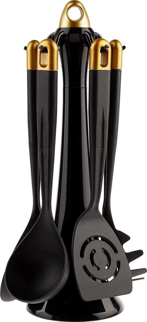 Emsan Hera 6 Parça Standlı Servis Seti Gold - Image 1