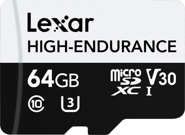 Lexar High Endurance 64gb Micro SD 100MB V30 4K Hafıza Kartı - Image 1