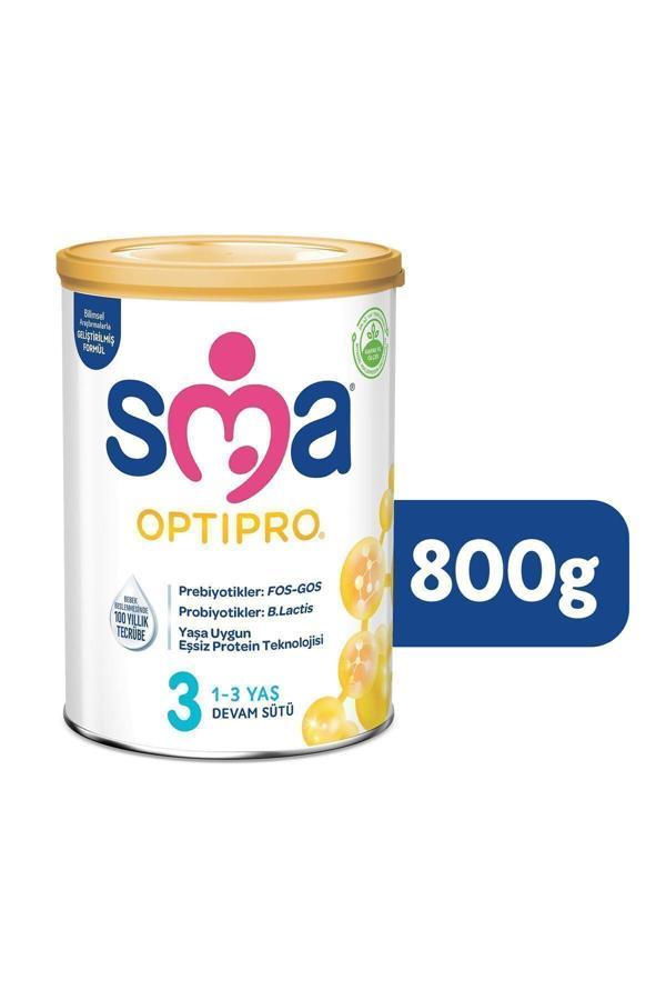 SMA Optipro 3 Probiyotik 1-3 Yaş Devam Sütü 800 gr - Image 1