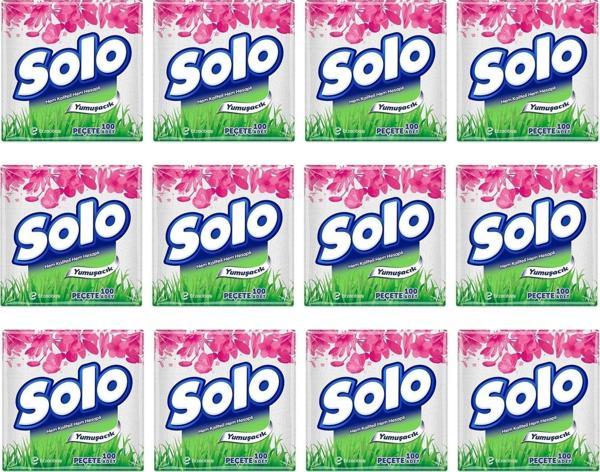 Solo Peçete 100'lü 12 Adet - Image 1