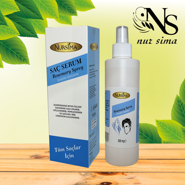 Saç Serum Rosemary Sprey Bakım Onarım 200 Mg - Image 1