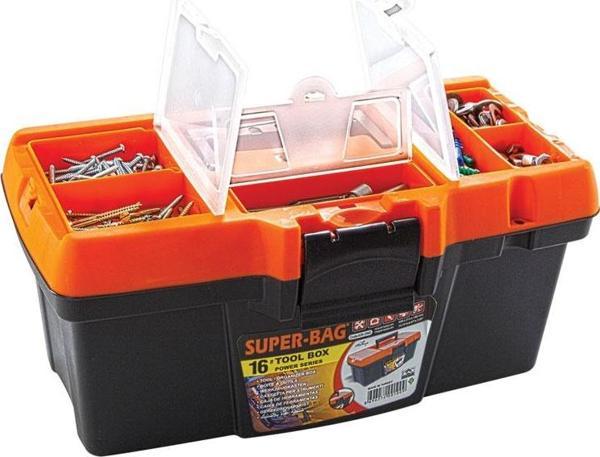 Super Bag ASR-2060 16 inç Takım Çantası - Plastik Kilitli - Image 1