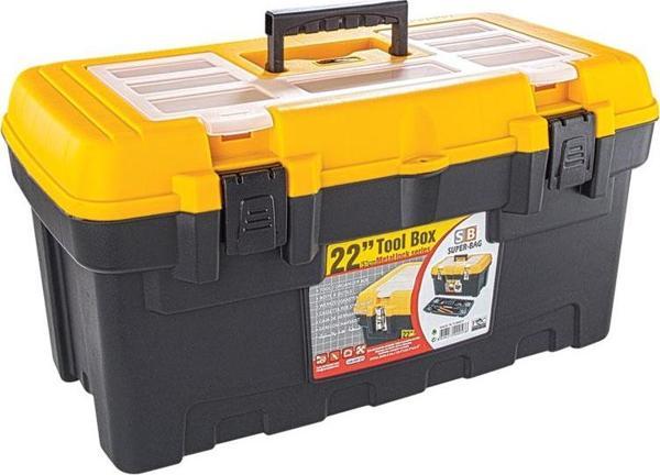 Super Bag ASR-2082 22 inç Takım Çantası - Plastik Kilitli - Image 1