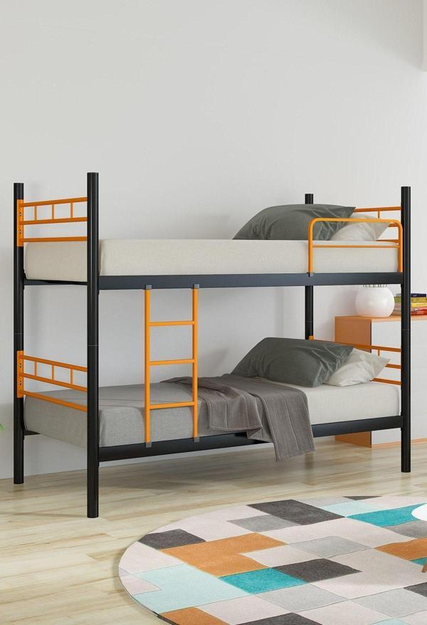 Mobpazar Ranza, Mete 209 Metal Ranza + Basic Full Ortopedik Yatak Seti 90x190 cm - Image 1