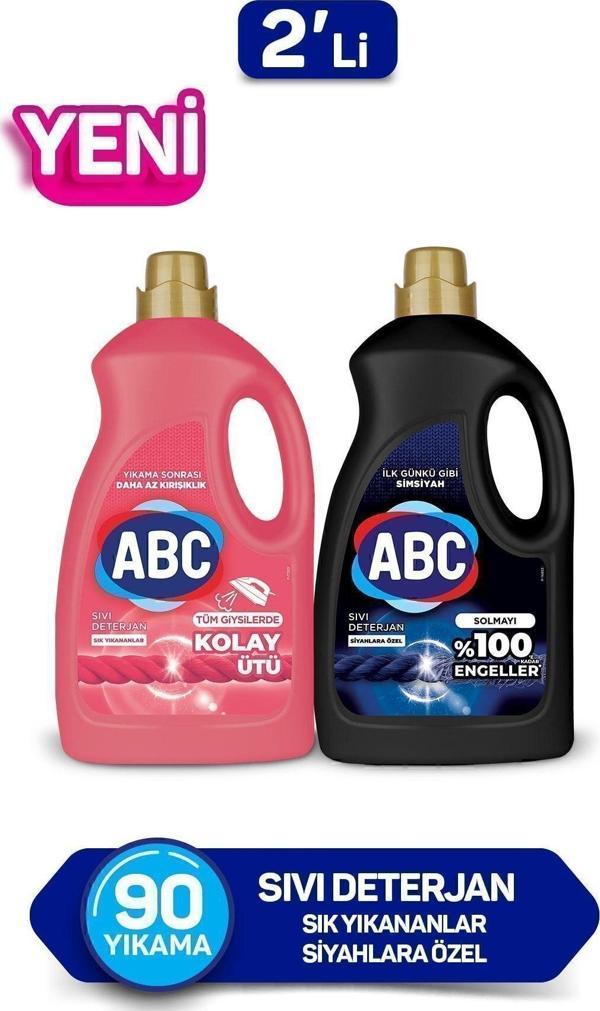 Abc Sıvı Deterjan Siyahlar&Kolay Ütü 2'Li Set - Image 1