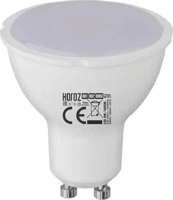 Horoz 5W Led Ampul GU10 Duylu 6400K Beyaz Işık Plus-5 001-002-0005 ( 10 ADET ) - Image 1