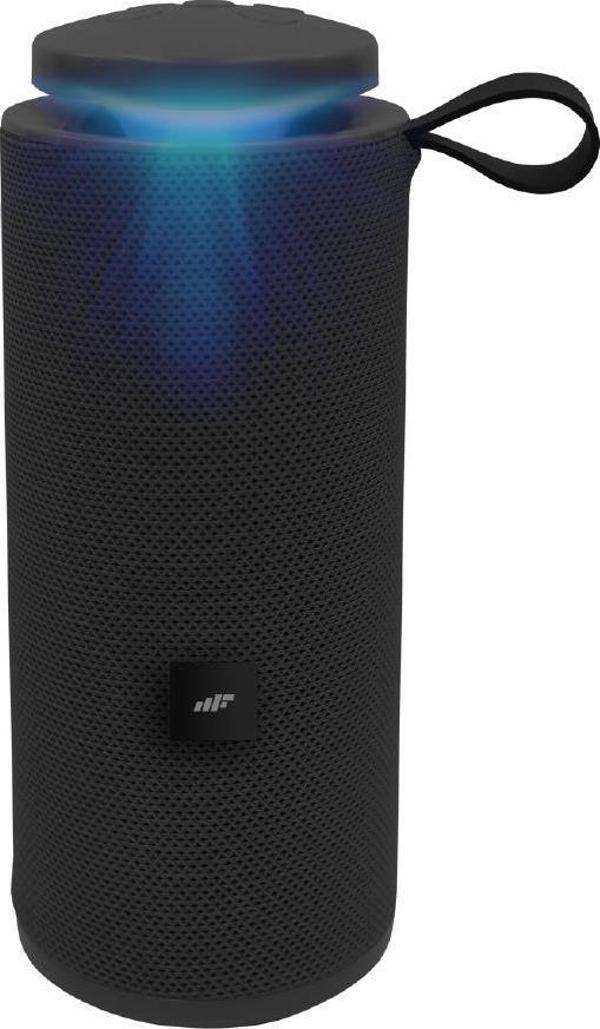 MF Product MFB204 Taşınabilir Kablosuz Bluetooth LED Ambiyans Aydınlatmalı Speaker Hoparlör Siyah - Image 1
