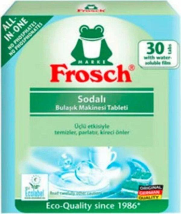 Frosch Sodalı Bulaşık Makinesi Tableti Fosfatsız 30 Tablet - Image 1