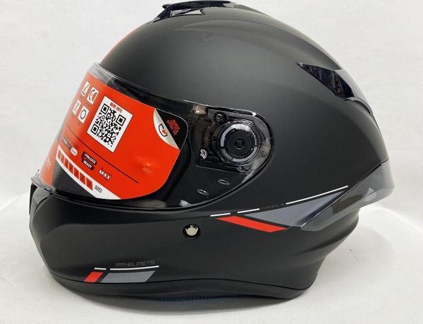 Mt Targo S A1 Şeffaf Vizörlü V-14B Kapalı Kask Mat Siyah - Image 1