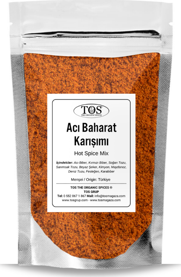 Acı Baharat Karışımı 250 gr Hot Spice Blend - Premium Quality | Baharat Karışımı - Image 1