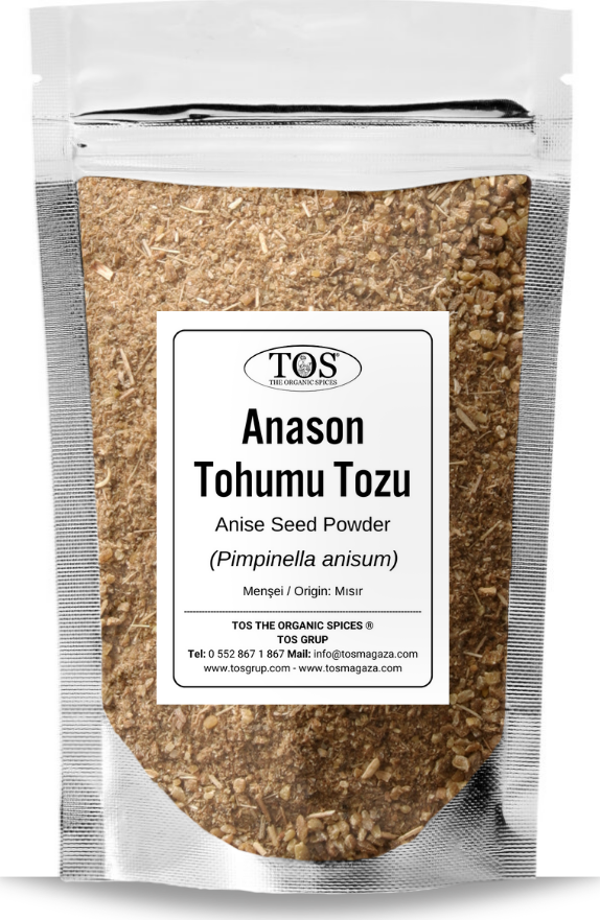Anason Tohumu Tozu 50 gr (1. Kalite) Pimpinella anisum / Anise Seed, Ground - Image 1