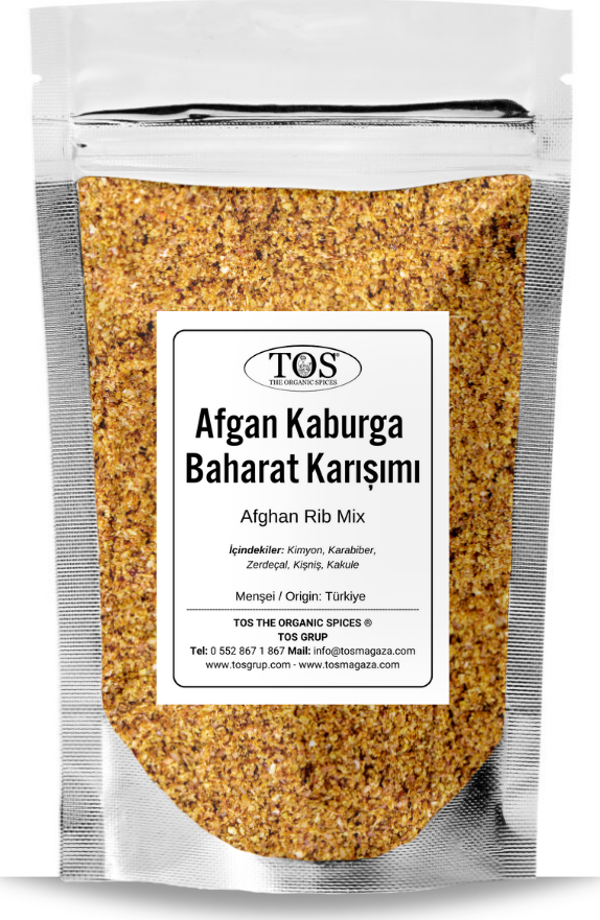 Afgan Kaburga Karışımı 500 gr Afghan Rib Blend - Premium Quality | Baharat Karışımı - Image 1