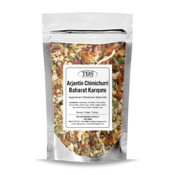 Arjantin Chimichurri Baharat Karışımı 100 gr Argentine Chimichurri Spice Blend - Premium Quality - Image 1