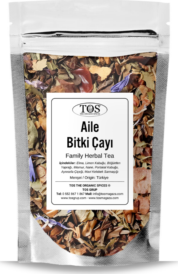 Aile Bitki Çayı 250 gr (1. Kalite) Family Herbal Tea - Image 1