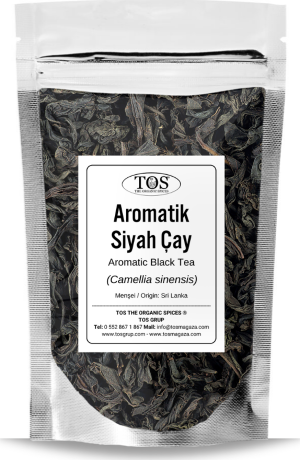 Aromatik Siyah Çay 500 gr (1. Kalite) Aromatic Black Tea, Premium Quality - Image 1