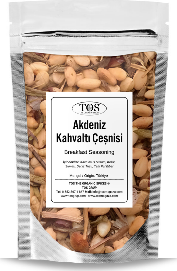 Akdeniz Kahvaltı Çeşnisi 100 gr Mediterranean Breakfast Seasoning - Premium Quality - Image 1