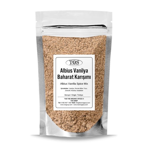 Albius Vanilya Baharat Karışımı 100 gr Albius Vanilla Spice Blend - Premium Quality - Image 1