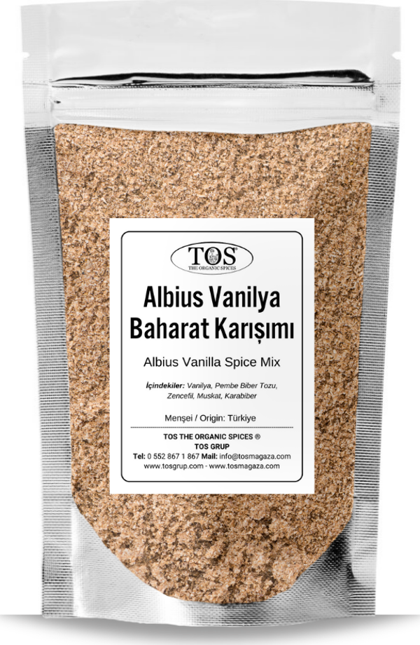 Albius Vanilya Baharat Karışımı 250 gr Albius Vanilla Spice Blend - Premium Quality - Image 1