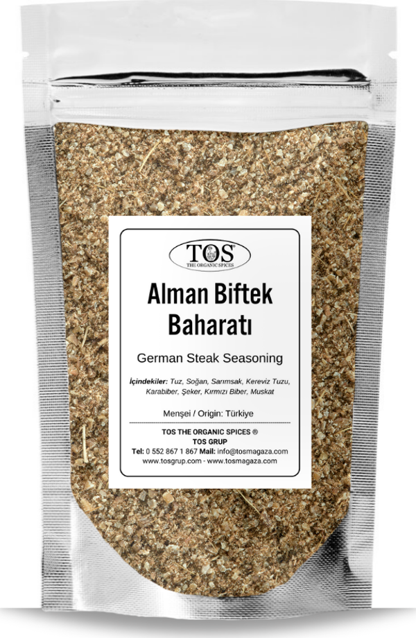 Alman Biftek Baharatı 500 gr German Steak Spice Blend - Premium Quality | Baharat Karışımı - Image 1