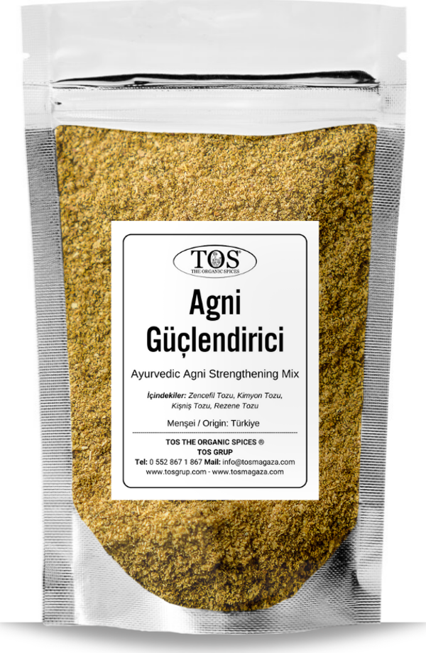 Ayurveda Agni Güçlendirici Karışım 500 gr (1. Kalite) Yoğun Lezzetlerin Buluşması - Image 1
