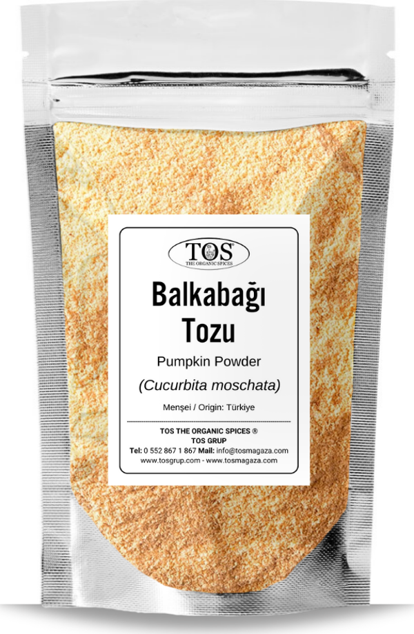 Balkabağı Tozu 250 gr (1. Kalite) Cucurbita moschata / Pumpkin Powder - Image 1