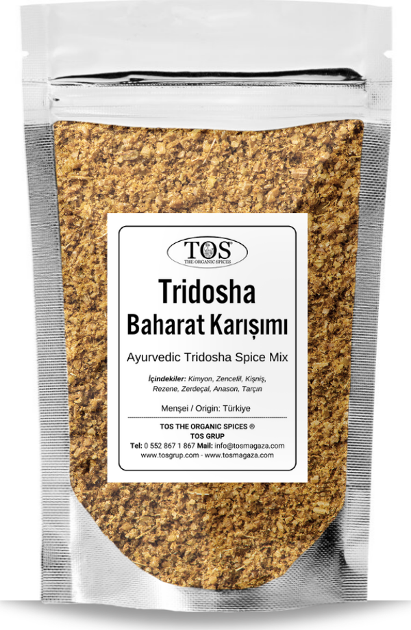 Ayurveda Tridosha Baharat Karışımı 100 gr (1. Kalite) Üç Aromanın Mükemmel Dengesi - Image 1