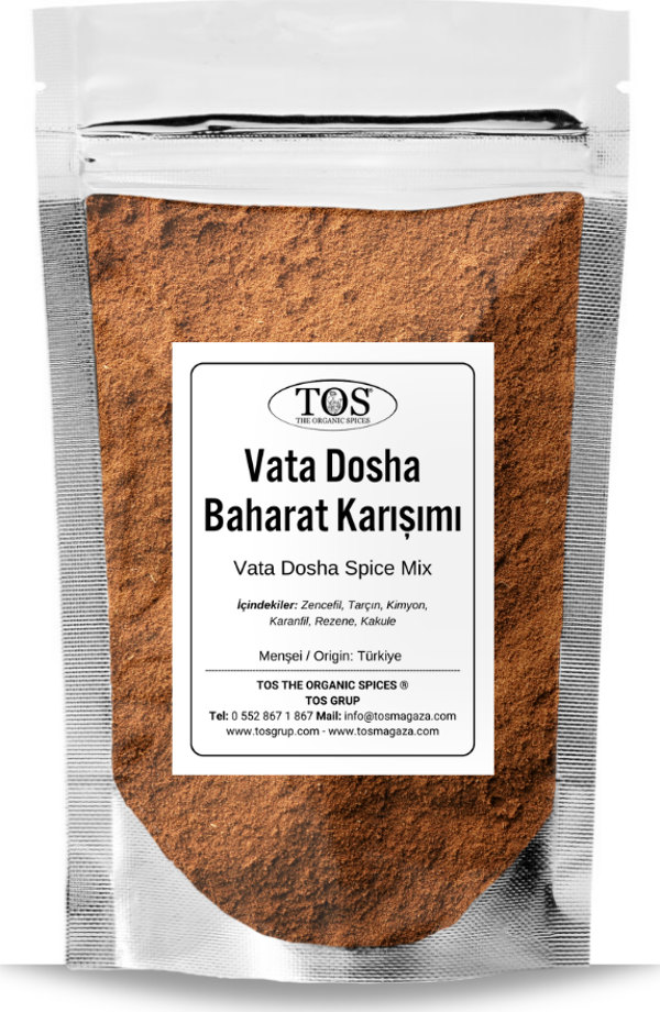 Ayurveda Vata Dosha Baharat Karışımı 250 gr (1. Kalite) Hava ve Eterin Hafifliği - Image 1