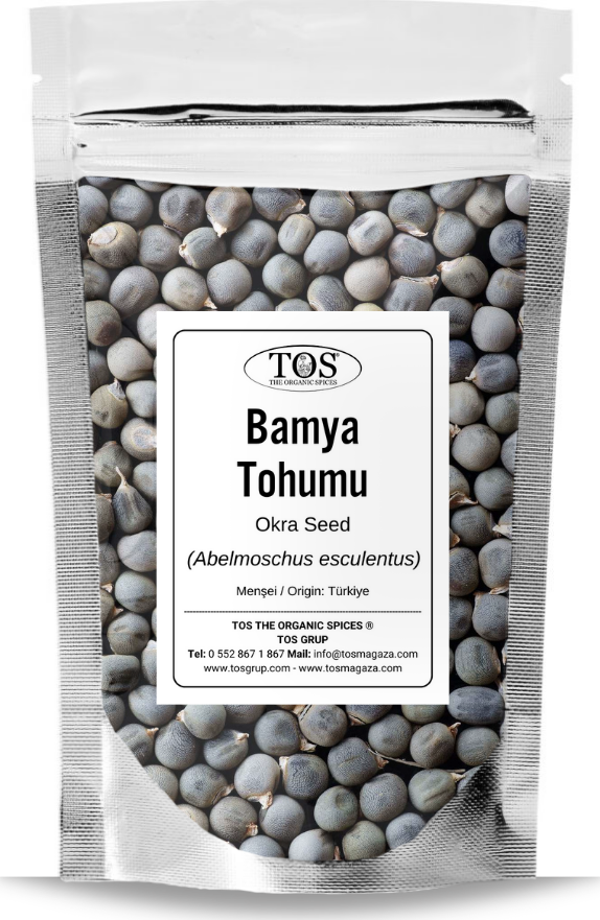 Bamya Tohumu 50 gr (1. Kalite) Abelmoschus esculentus / Okra Seed - Image 1
