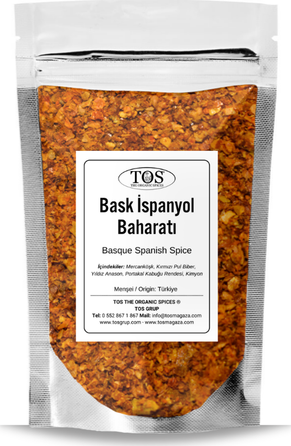 Bask İspanyol Baharatı 100 gr Basque Spanish Spice Blend - Premium Quality | Baharat Karışımı - Image 1